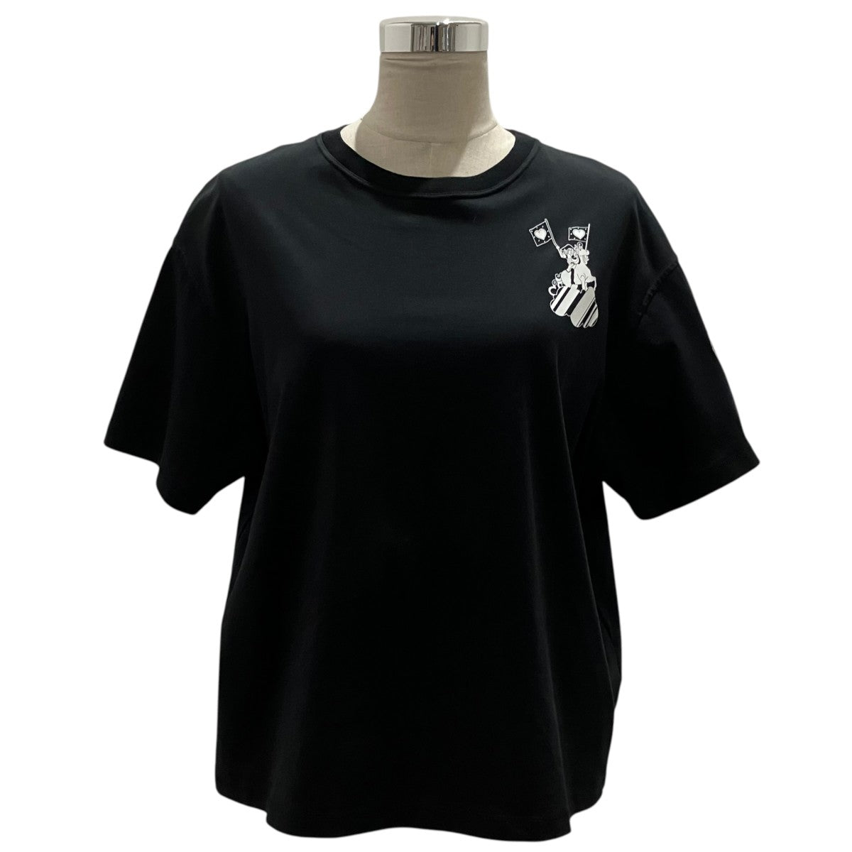 HERMES バックプリントTシャツ2E4602DU 古着・中古-1枚目のアイテム画像