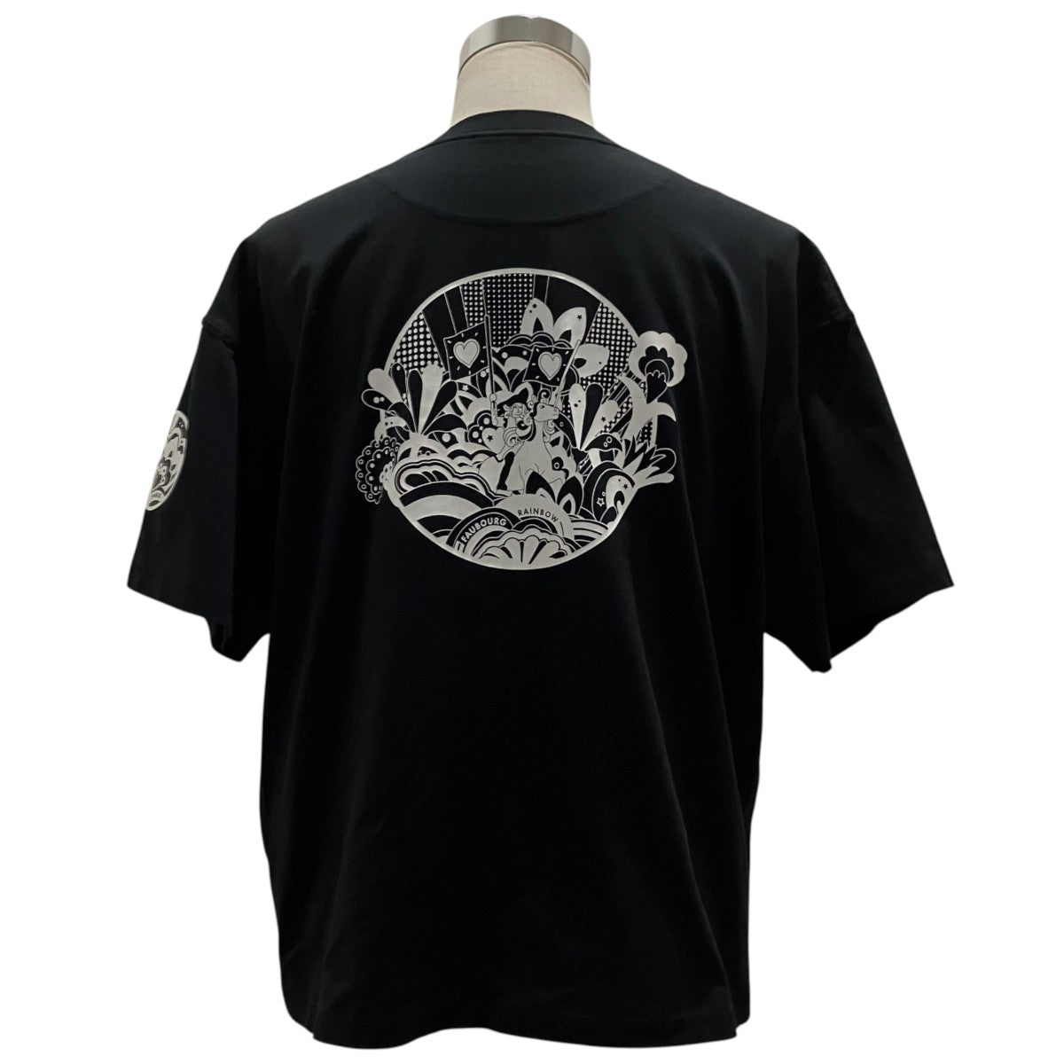 HERMES バックプリントTシャツ2E4602DU 古着・中古-2枚目のアイテム画像