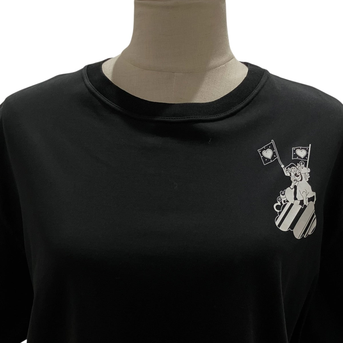 HERMES バックプリントTシャツ2E4602DU 古着・中古-4枚目のアイテム画像