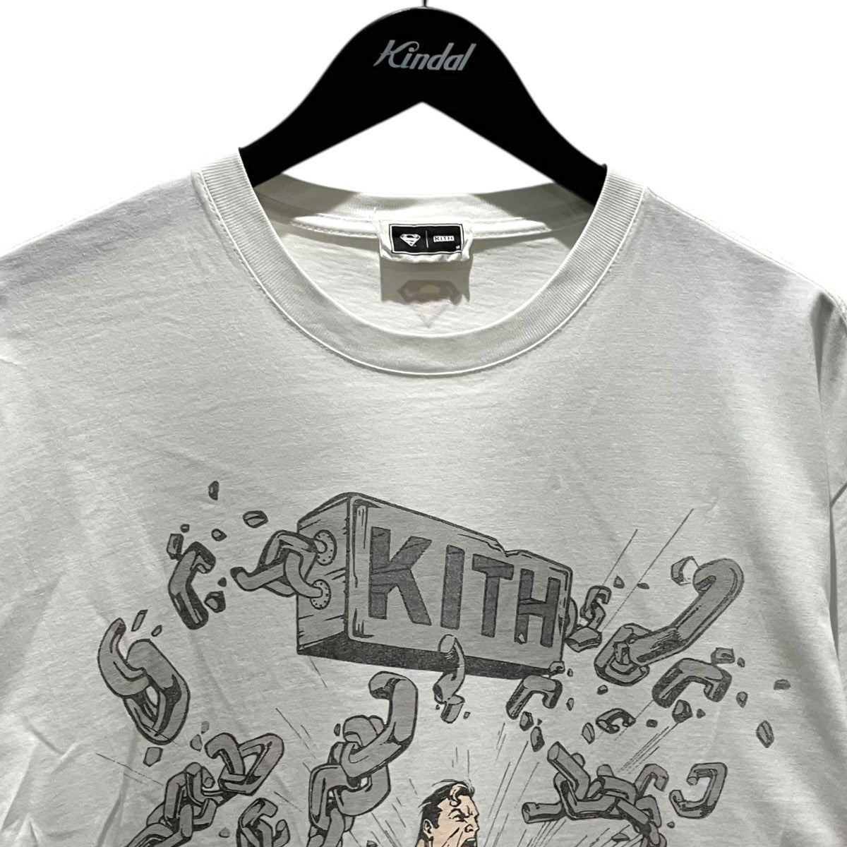 KITH×SUPER MAN 25SS【KITH X SUPERMAN CHAINS VI】プリントTシャツ25-073-060-0080-2-0 古着・中古-3枚目のアイテム画像
