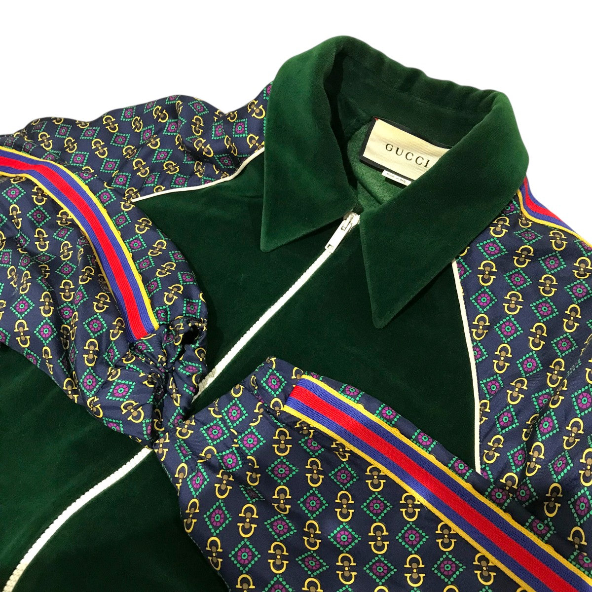 GUCCI ベロア切替ジャケット572725 古着・中古-5枚目のアイテム画像