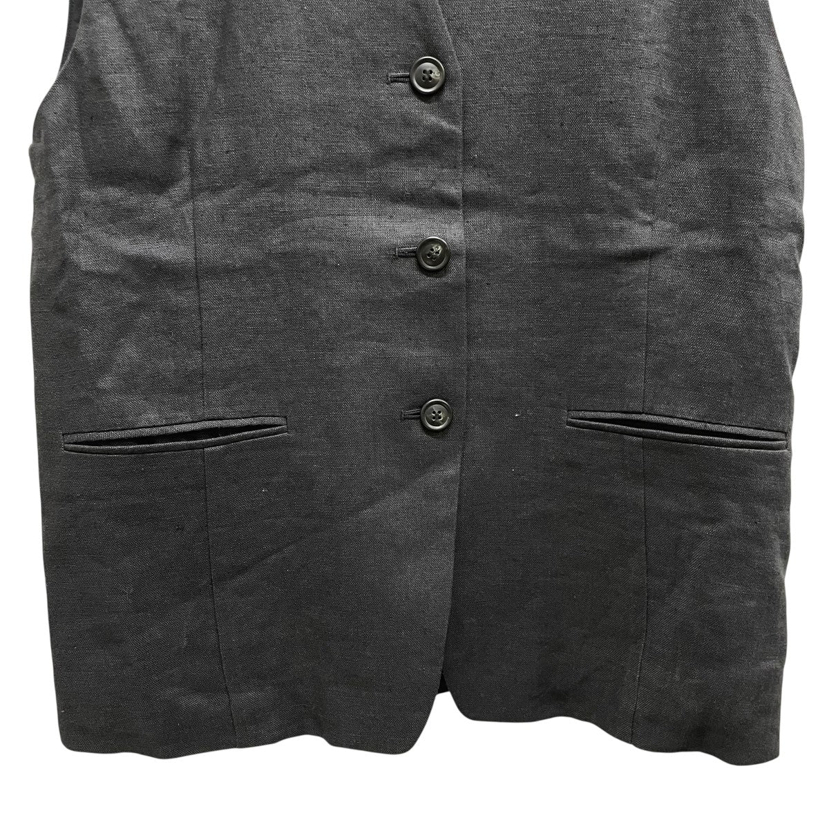 22SSリネンベスト64-06-0130-002