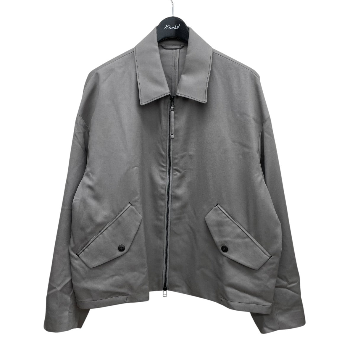 NO SEASON WASHABLEWOOL BLOUSONジップジャケット114250096