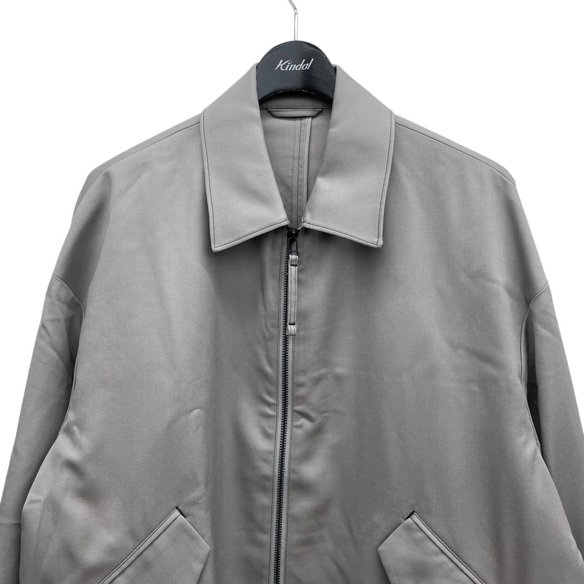 NO SEASON WASHABLEWOOL BLOUSONジップジャケット114250096