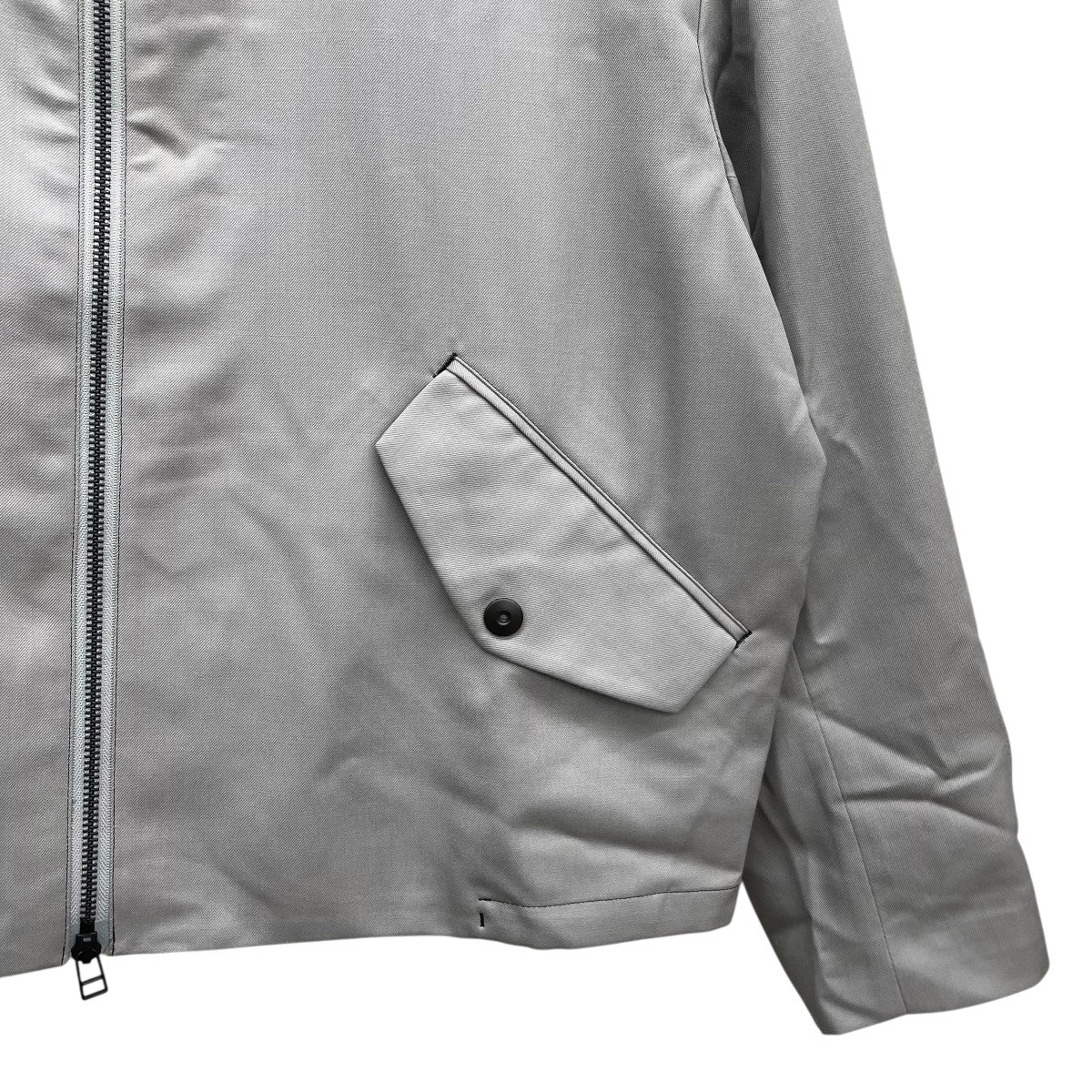 NO SEASON WASHABLEWOOL BLOUSONジップジャケット114250096