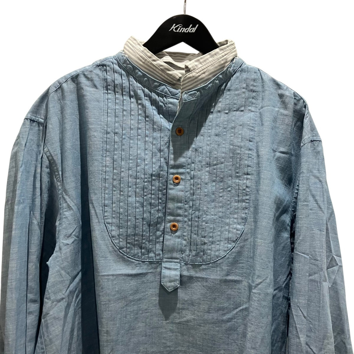 KOLOR 25AWレイヤードカラーシャツ25WCM-B07117 古着・中古-3枚目のアイテム画像