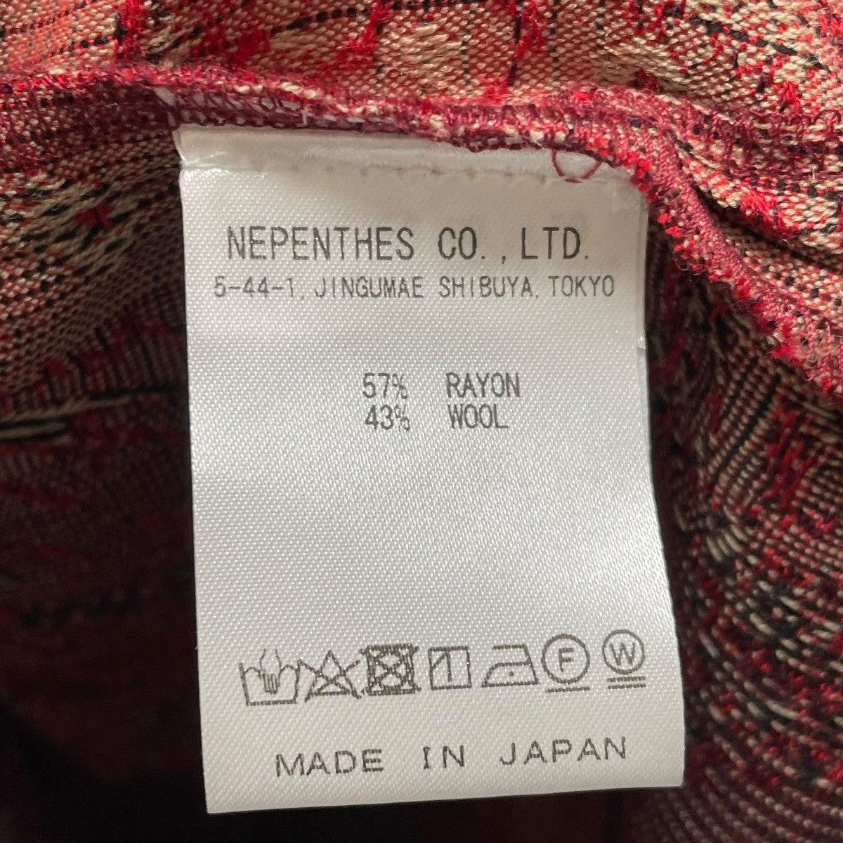 Needles シャツジャケット 古着・中古-6枚目のアイテム画像