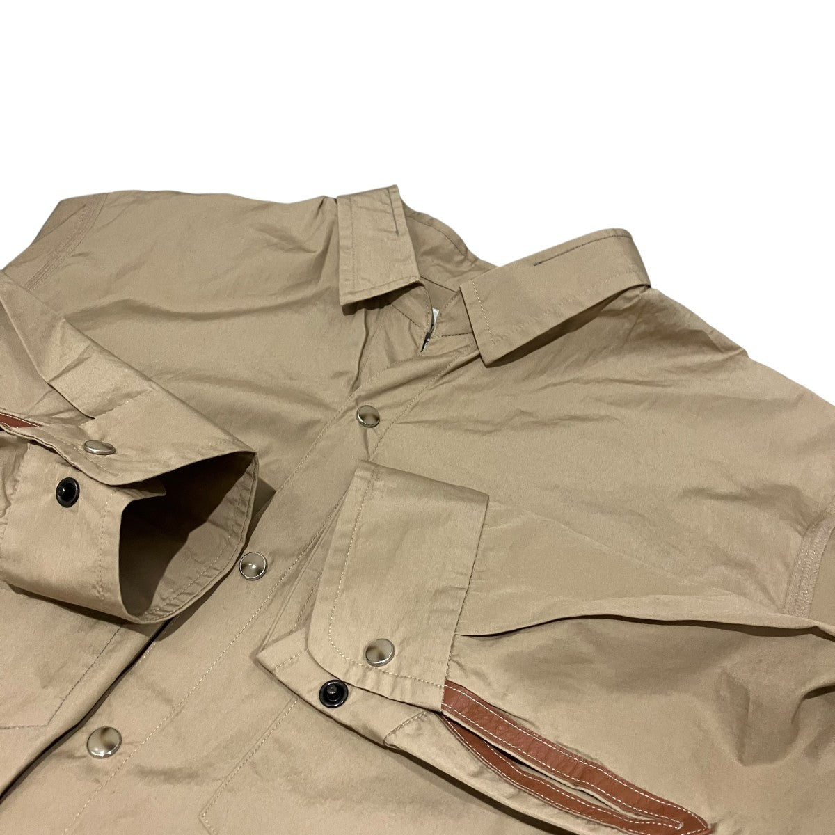 SUNSEA 【NEW YORK SHIRT】コットンニューヨークシャツ22A15 古着・中古-5枚目のアイテム画像