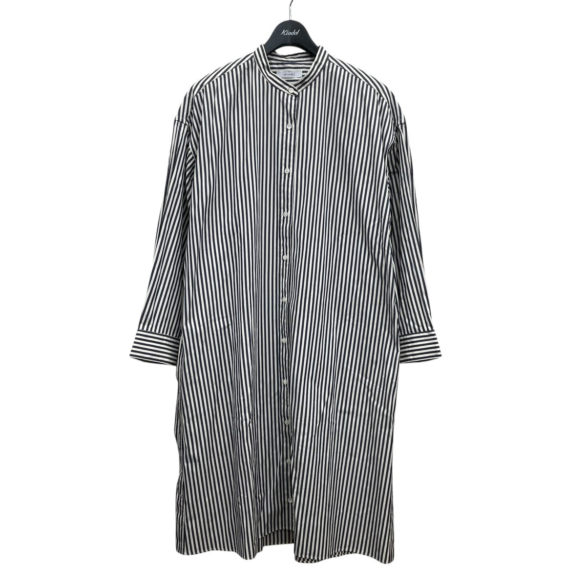 BAND／C STRIPE OPシャツワンピース23003013014HN
