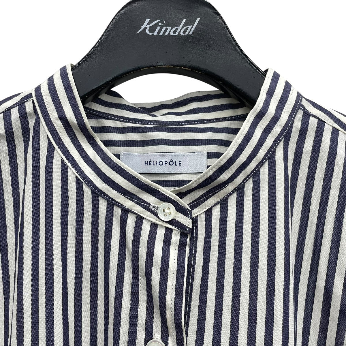 BAND／C STRIPE OPシャツワンピース23003013014HN