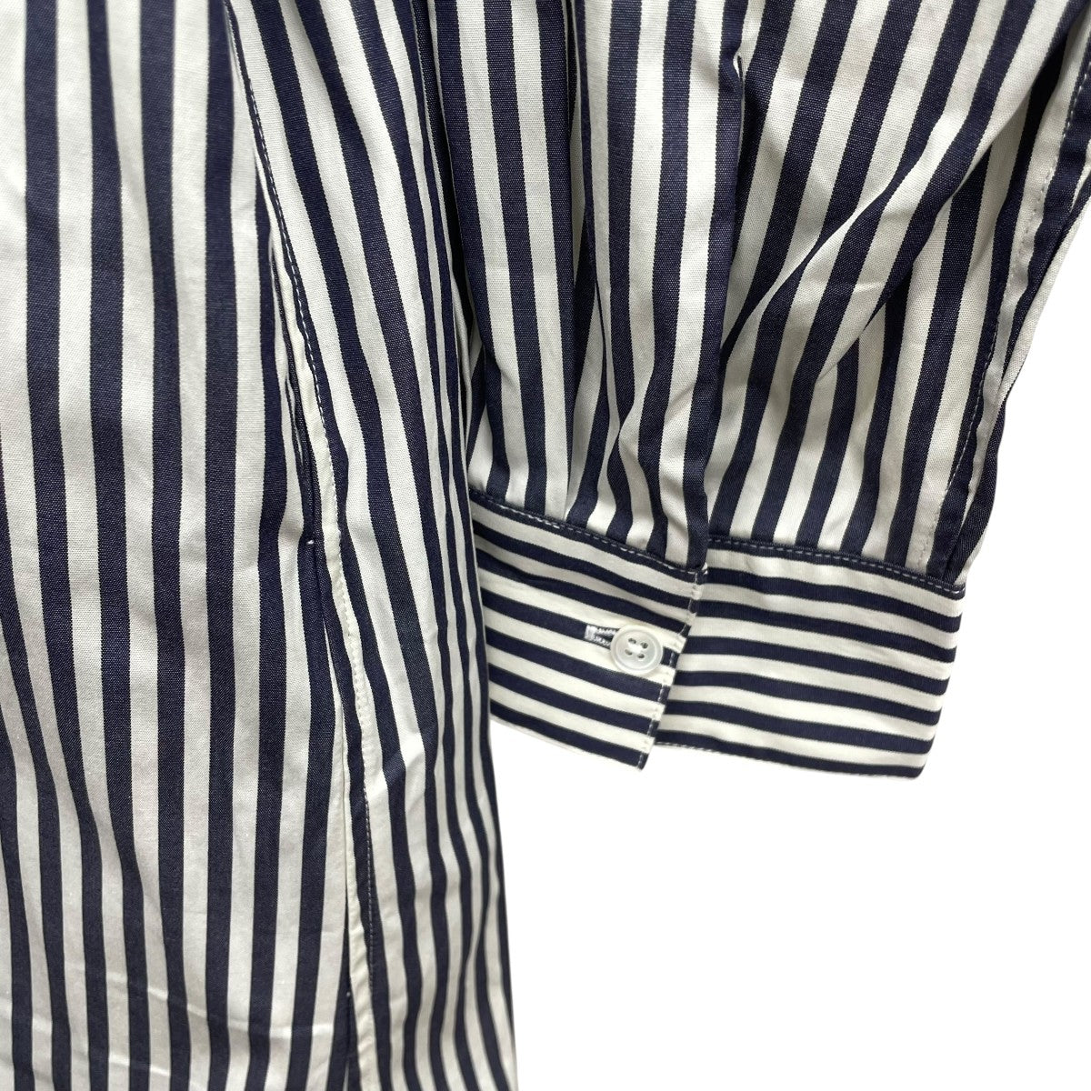 BAND／C STRIPE OPシャツワンピース23003013014HN