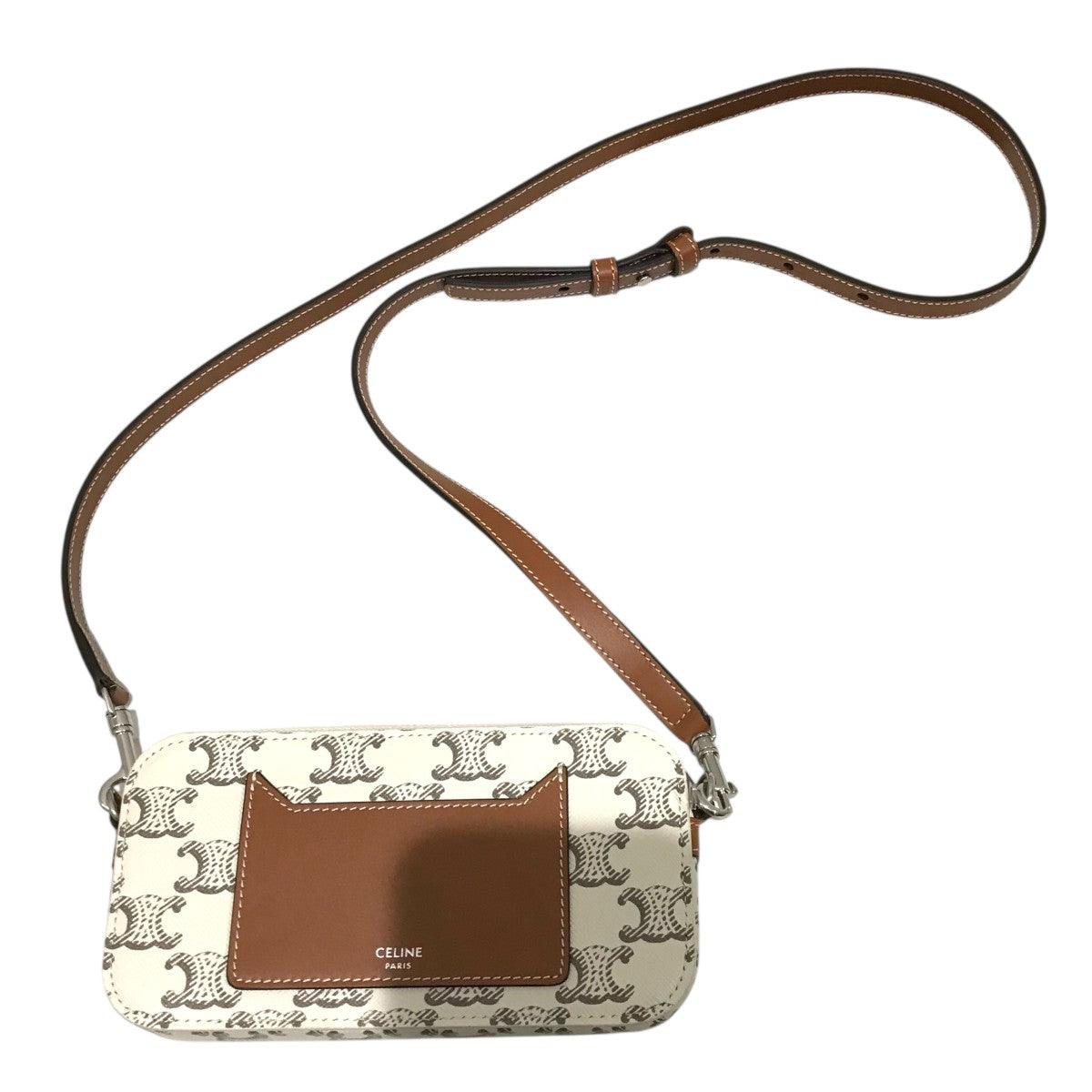 CELINE ミニショルダーバッグ10L272DM5 古着・中古-2枚目のアイテム画像