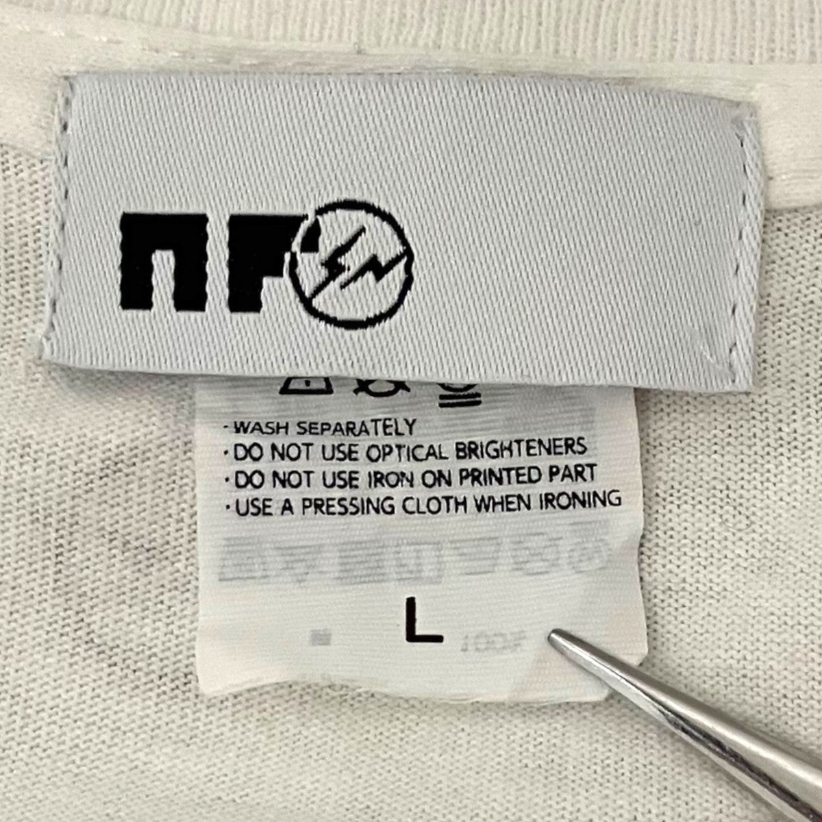 FRAGMENT DESIGN×NF 半袖Tシャツ 古着・中古-6枚目のアイテム画像