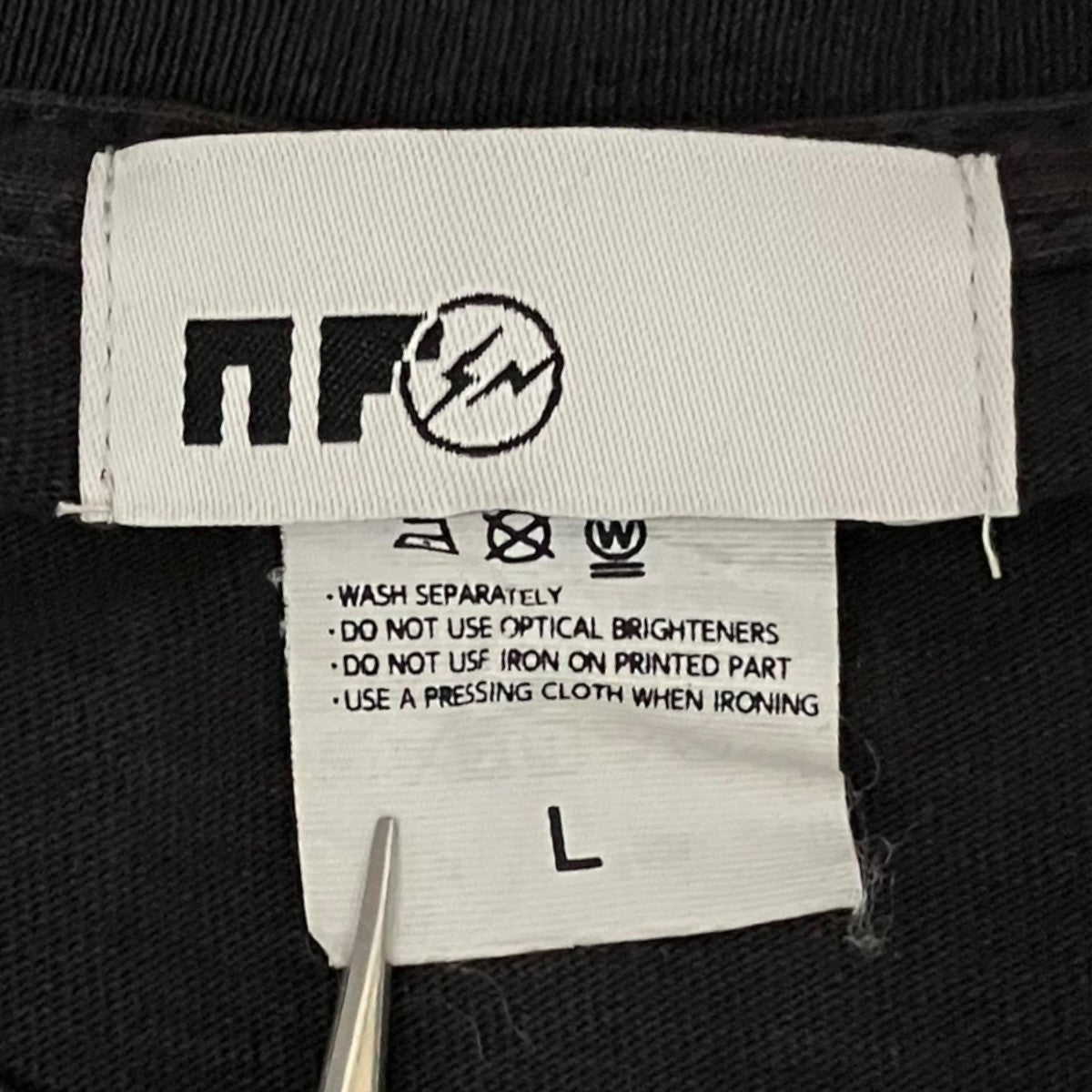 FRAGMENT DESIGN×NF 半袖Tシャツ 古着・中古-6枚目のアイテム画像