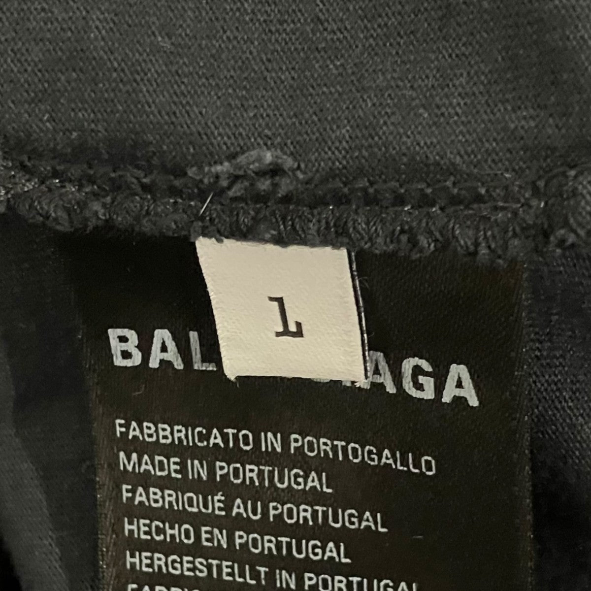 BALENCIAGA ダメージ加工Tシャツ831305 古着・中古-6枚目のアイテム画像