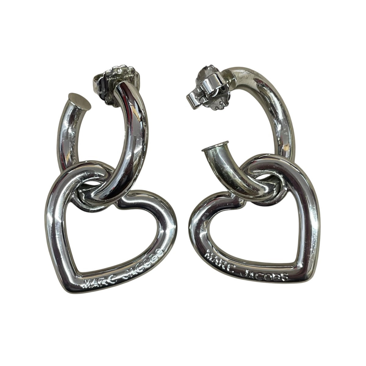 MARC JACOBS ハートフープピアス 古着・中古-2枚目のアイテム画像