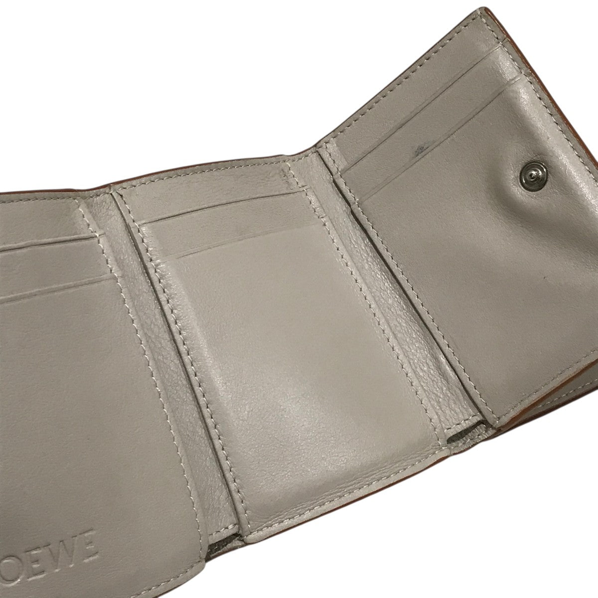 LOEWE ANAGRAM 6 CC TRIFOLD WALLET3つ折り財布 古着・中古-9枚目のアイテム画像