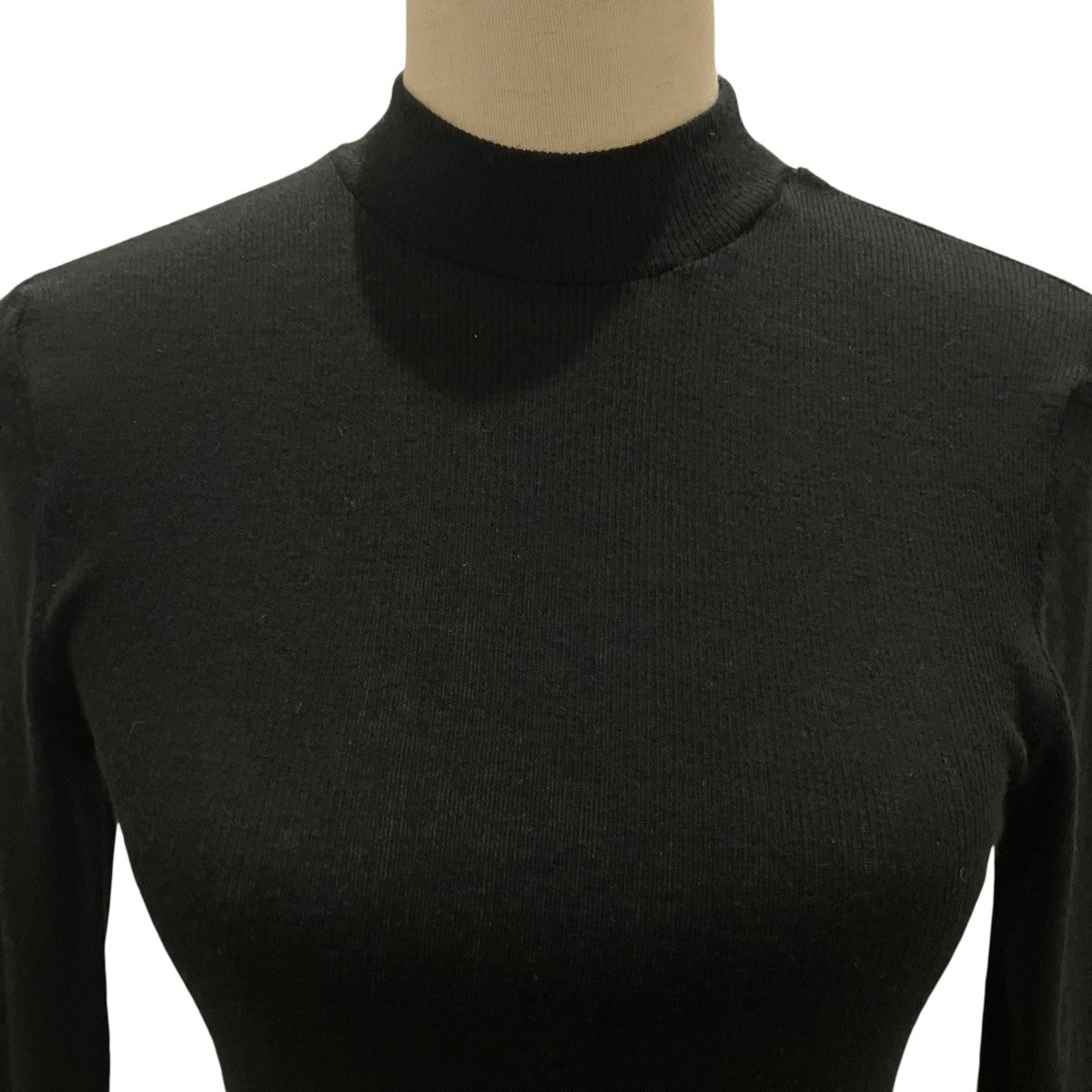 MALU カシミヤモックネックニット 古着・中古-4枚目のアイテム画像