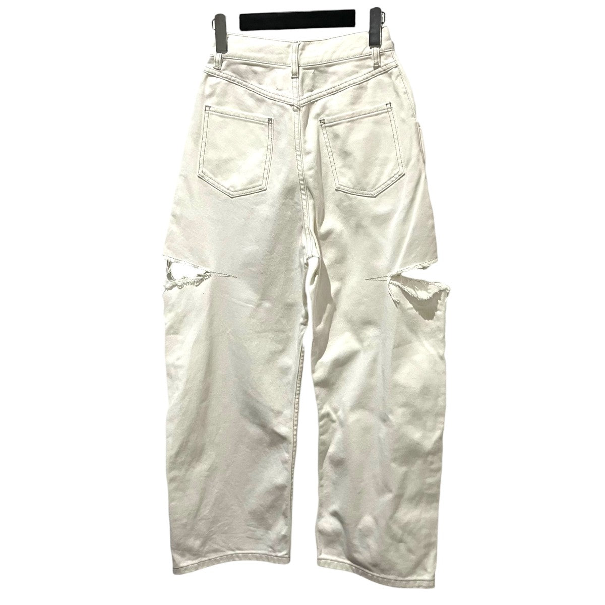 Maison Margiela 1 スラッシュディティールデニムパンツS51LA0106 古着・中古-2枚目のアイテム画像