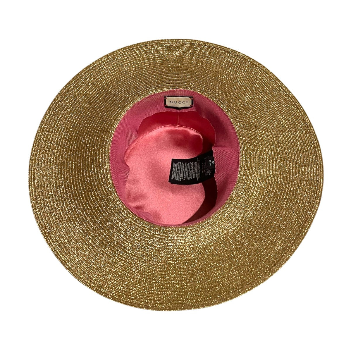 GUCCI(グッチ) ゴールドハット ゴールド サイズ M(57cm)｜【公式