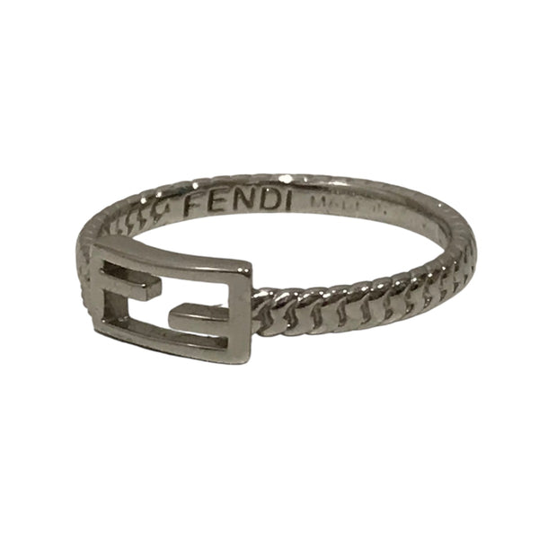 FENDI(フェンディ) バケットリングシルバーリング シルバー サイズ 16