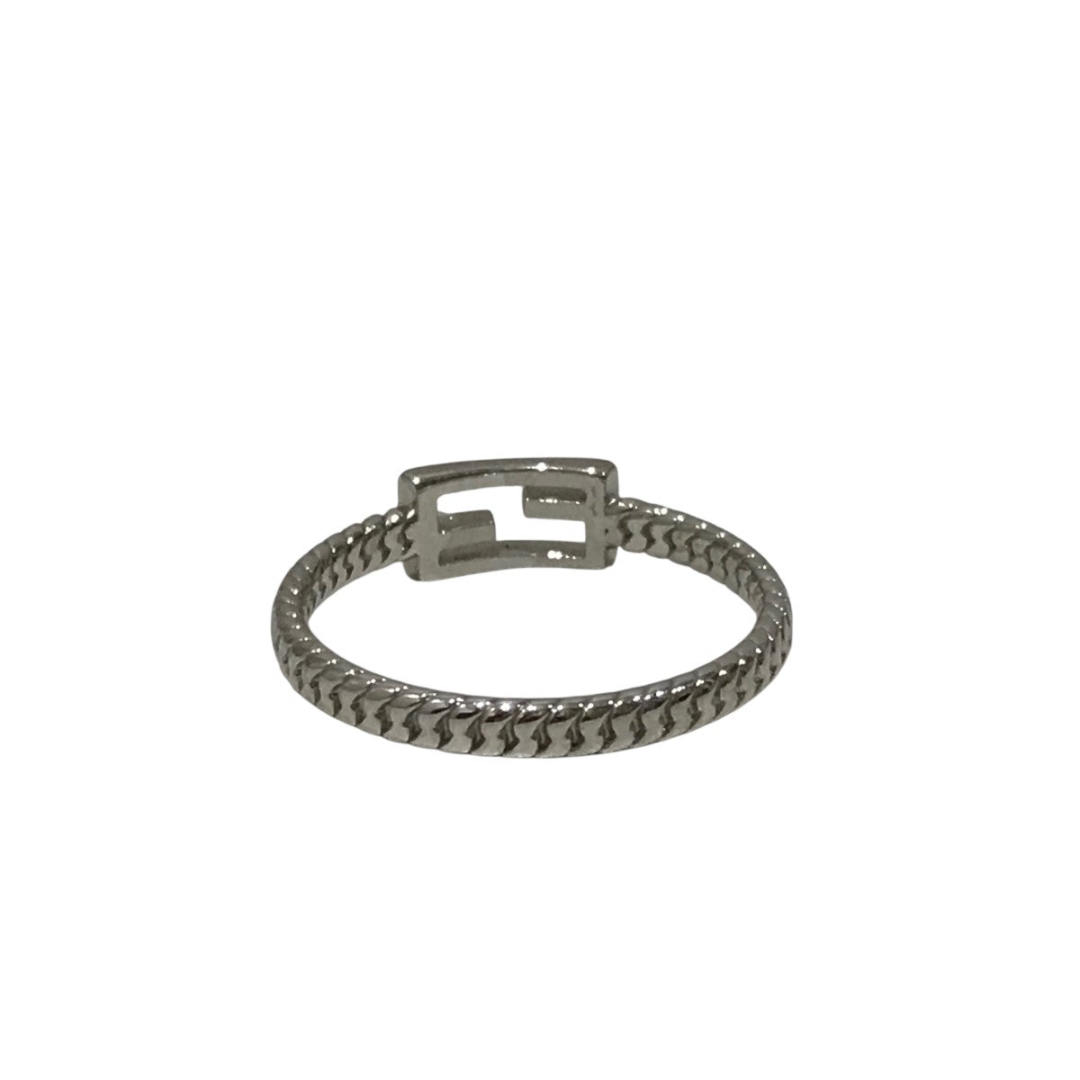 FENDI(フェンディ) バケットリングシルバーリング シルバー サイズ 16