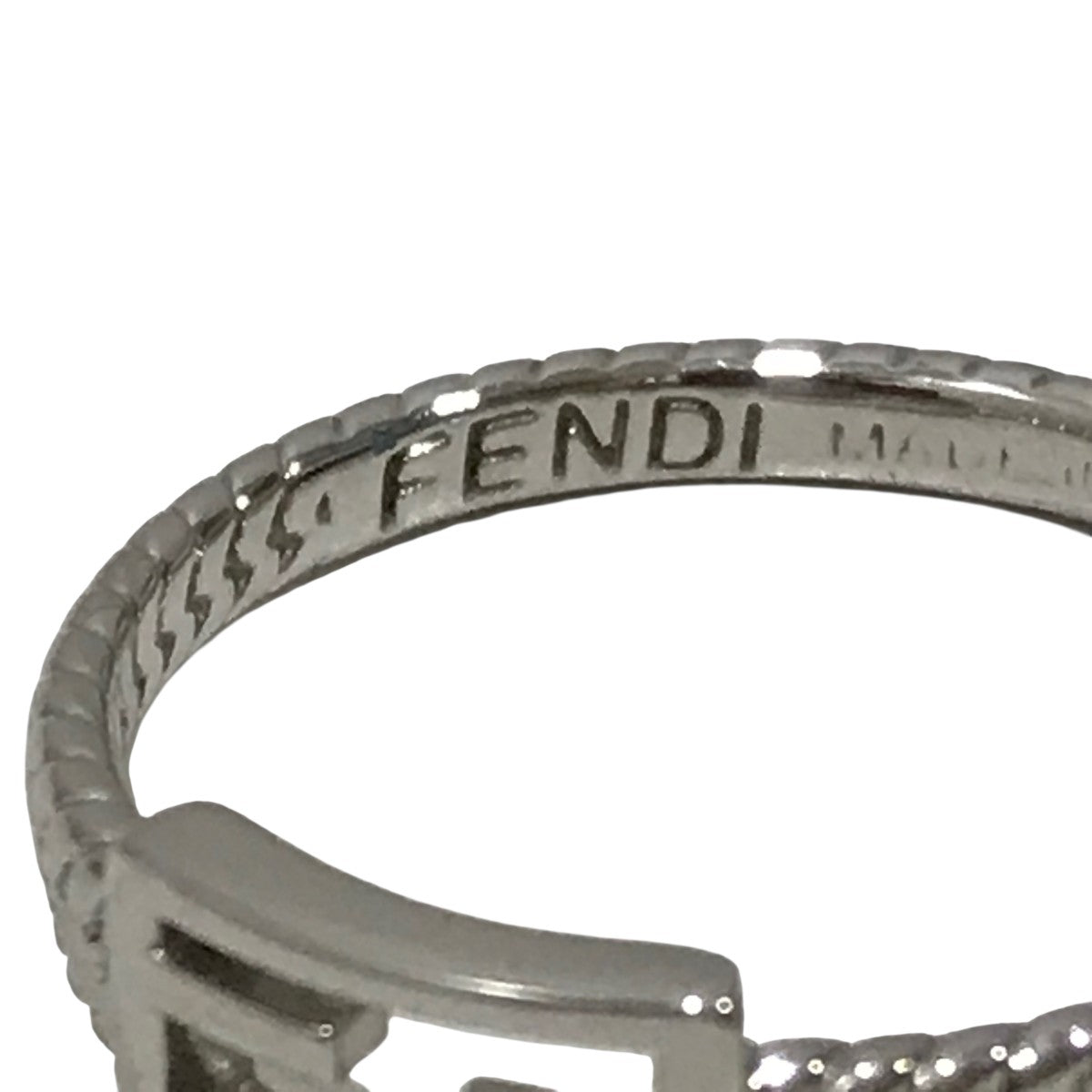 FENDI(フェンディ) バケットリングシルバーリング シルバー サイズ 16