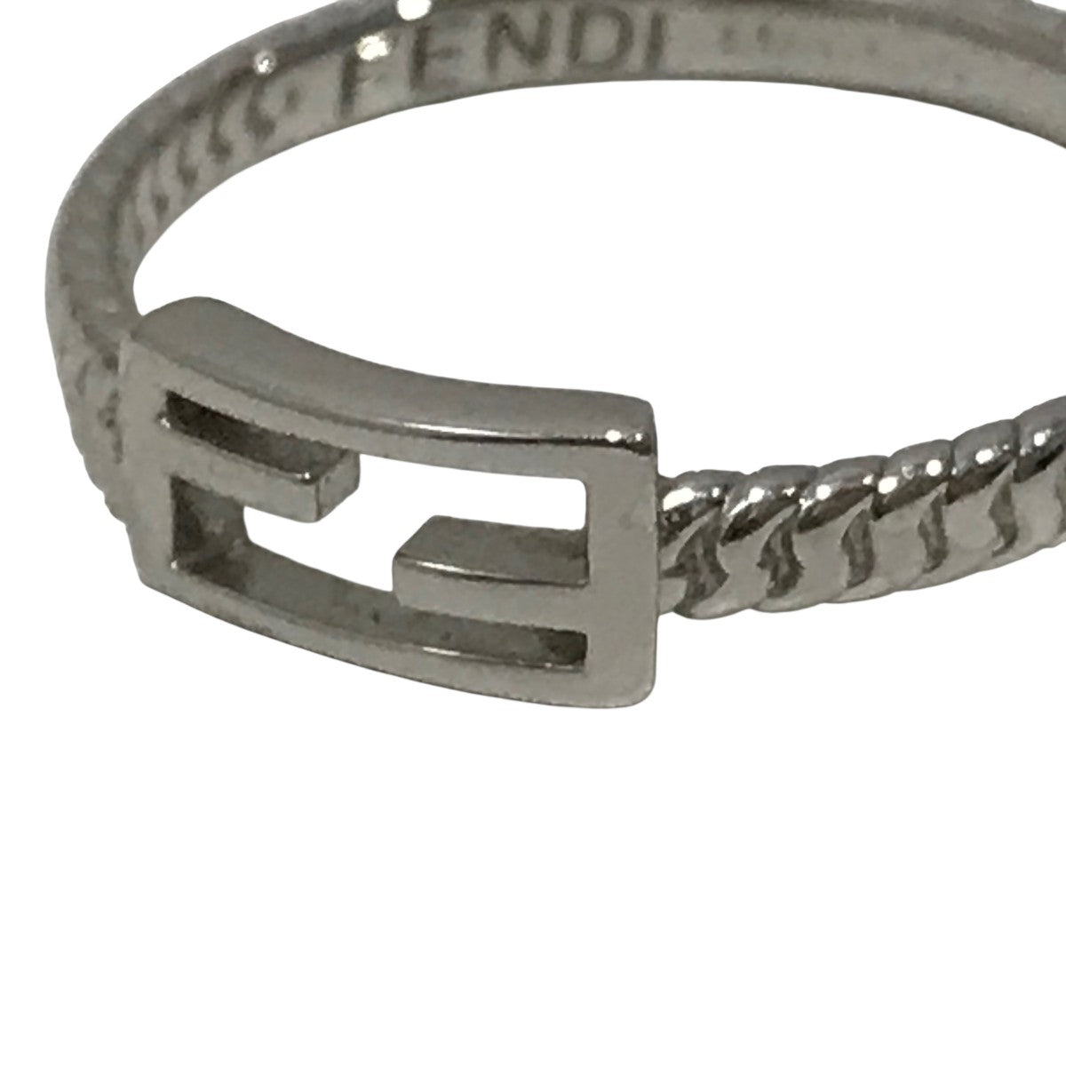 FENDI(フェンディ) バケットリングシルバーリング シルバー サイズ 16
