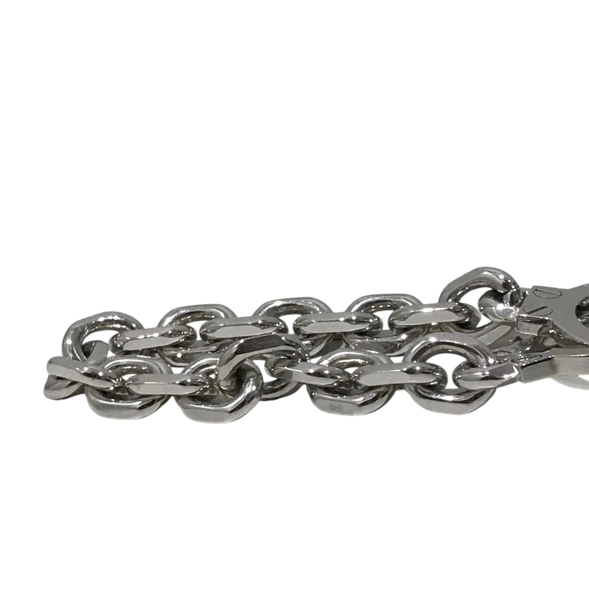 CELINE シルバー チェーンブレスレット CELINE(セリーヌ) ハンドカフチェーンブレスレット シルバー｜【公式