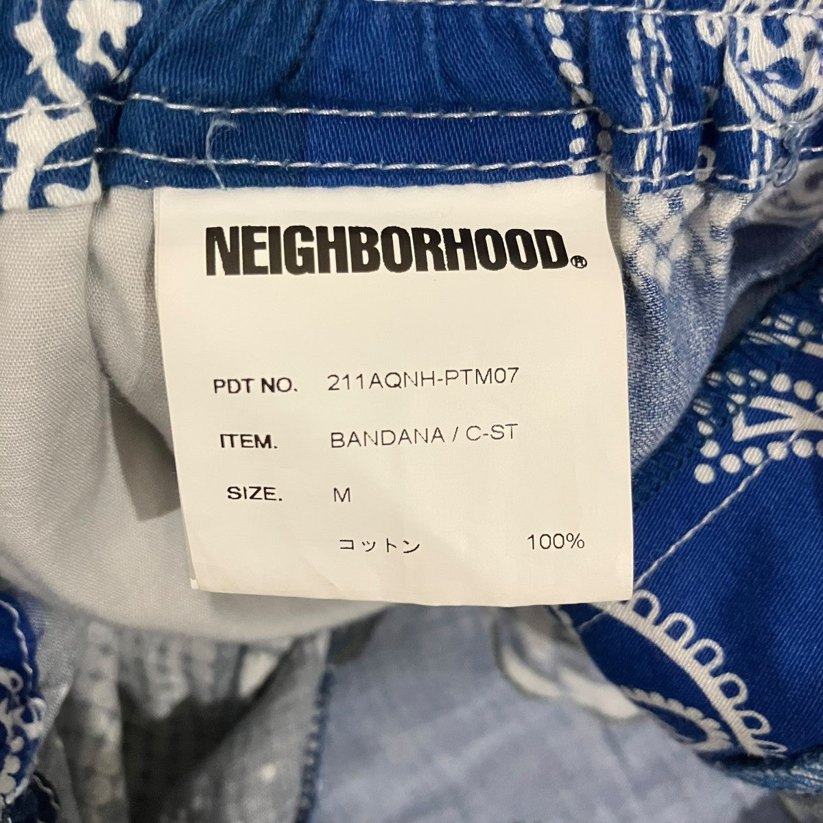 NEIGHBORHOOD ショートパンツ211AQNH-PTM07 古着・中古-5枚目のアイテム画像