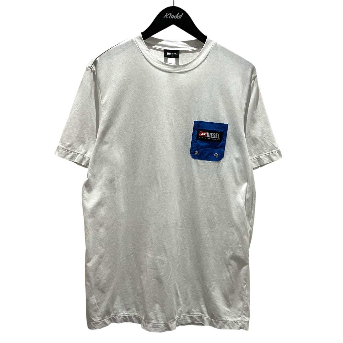 DIESEL 胸ポケットTシャツ 古着・中古-1枚目のアイテム画像