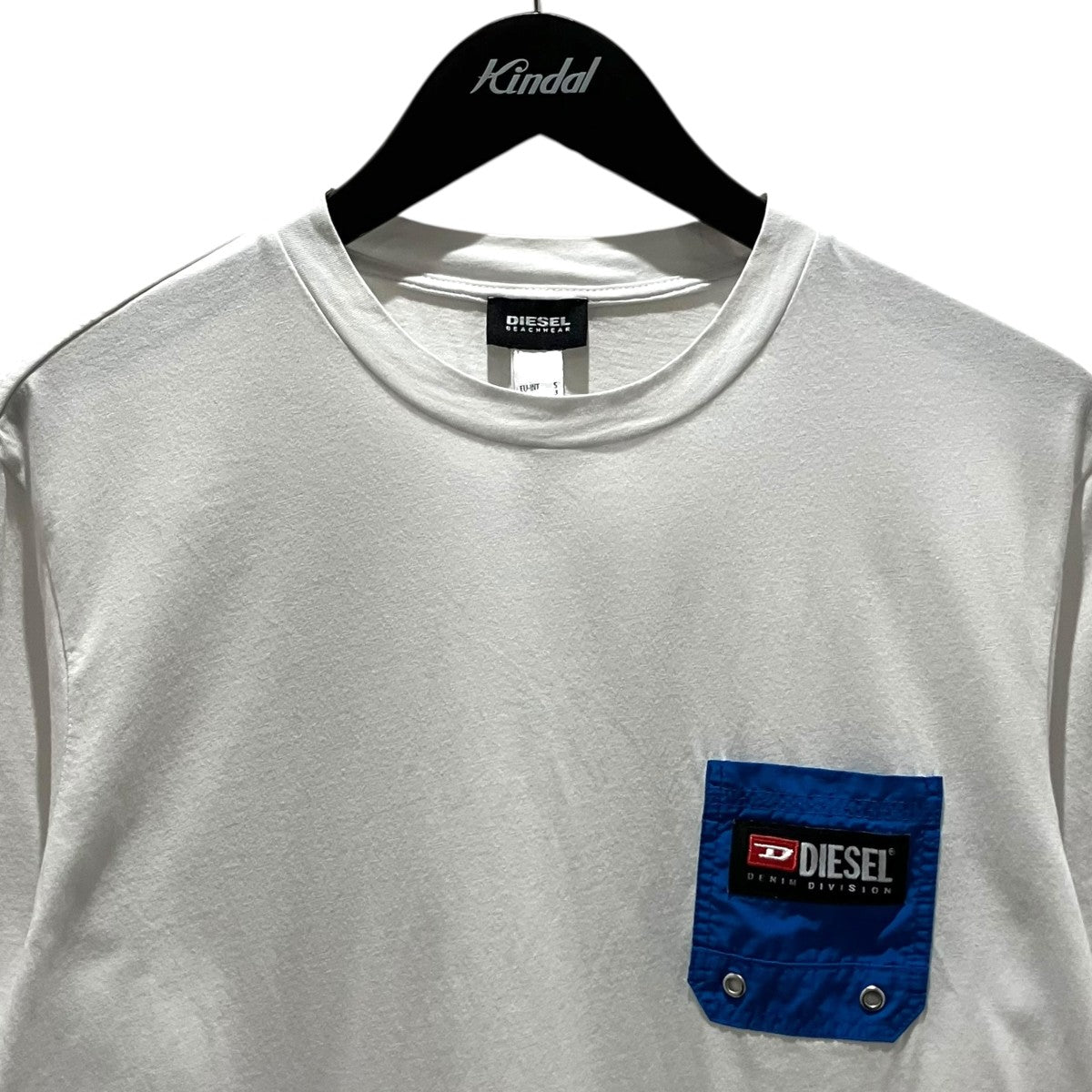 DIESEL 胸ポケットTシャツ 古着・中古-3枚目のアイテム画像