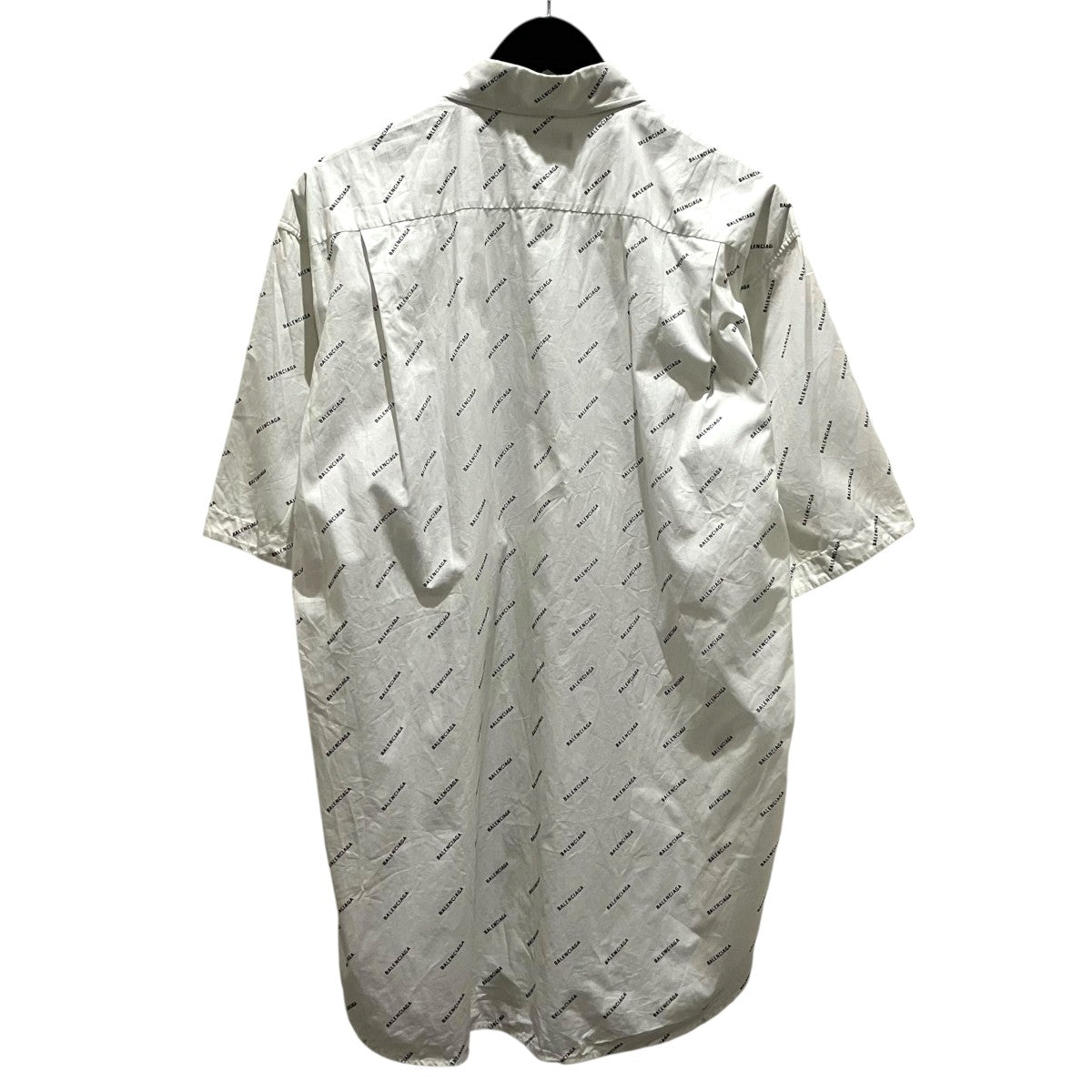 BALENCIAGA 総柄半袖シャツ534332 古着・中古-2枚目のアイテム画像