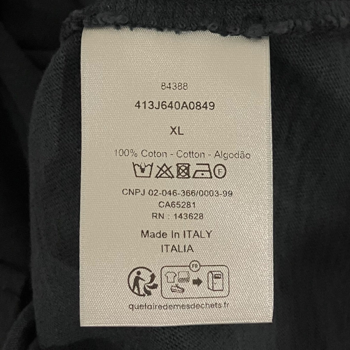 DIOR 24SSプリントTシャツ413J640A0849 古着・中古-6枚目のアイテム画像