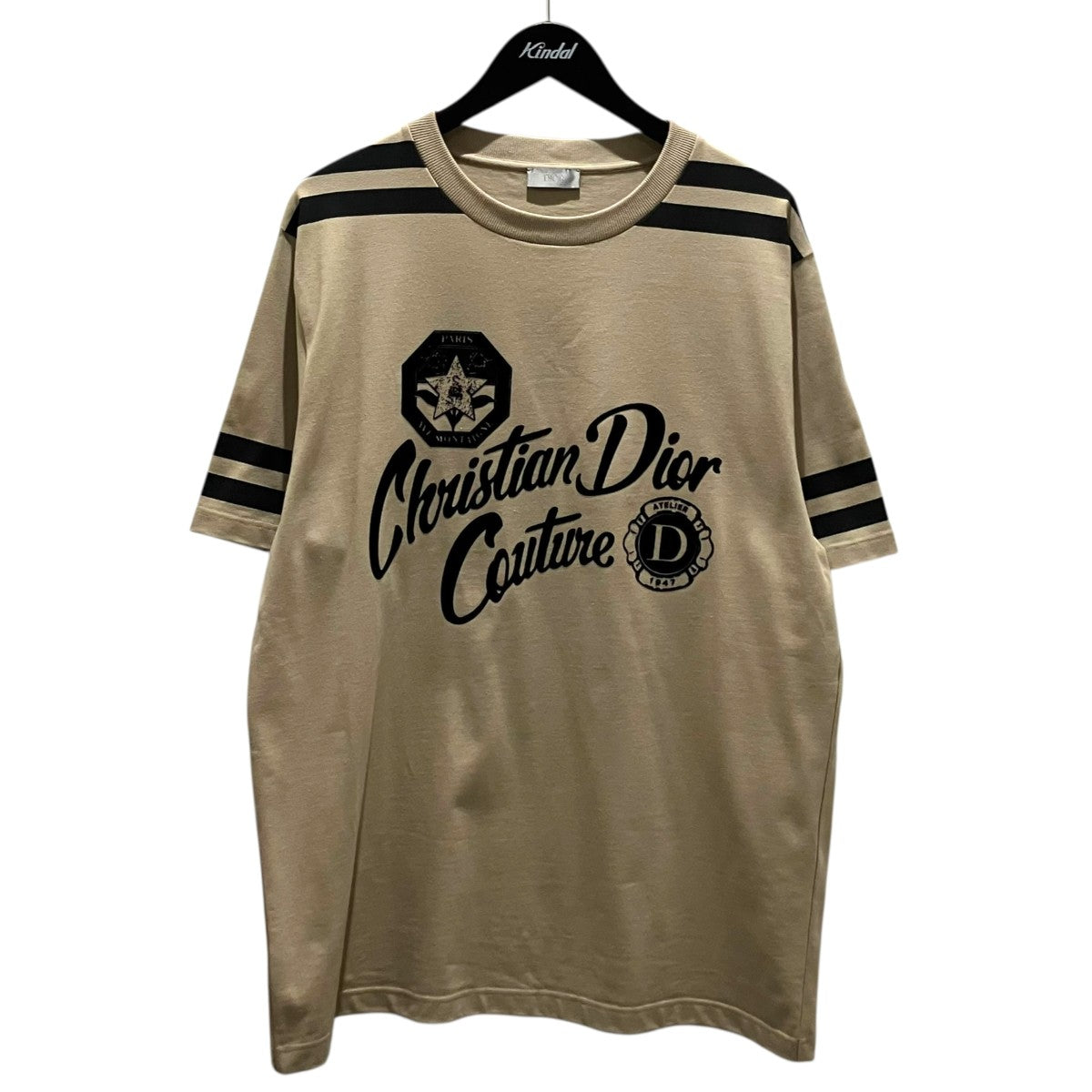 DIOR 24SSフロッキープリントTシャツ483J969B0554 古着・中古-1枚目のアイテム画像