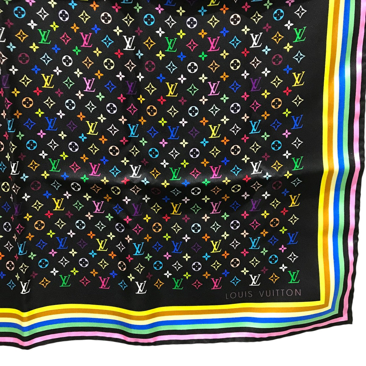 Louis Vuitton マルチカラースカーフ LOUIS VUITTON(ルイヴィトン) マルチカラースカーフ マルチカラー