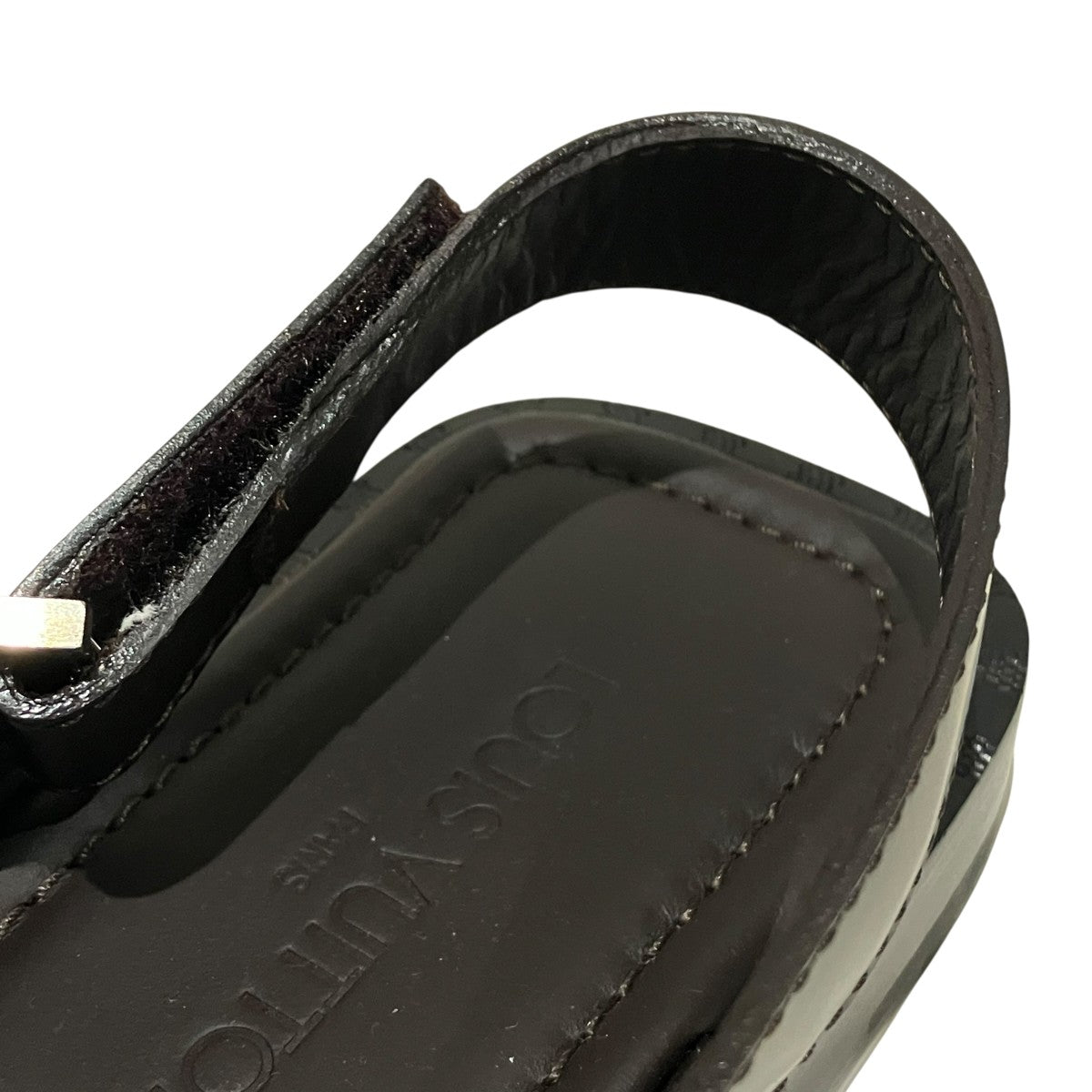 LOUIS VUITTON レザーサンダル 古着・中古-10枚目のアイテム画像