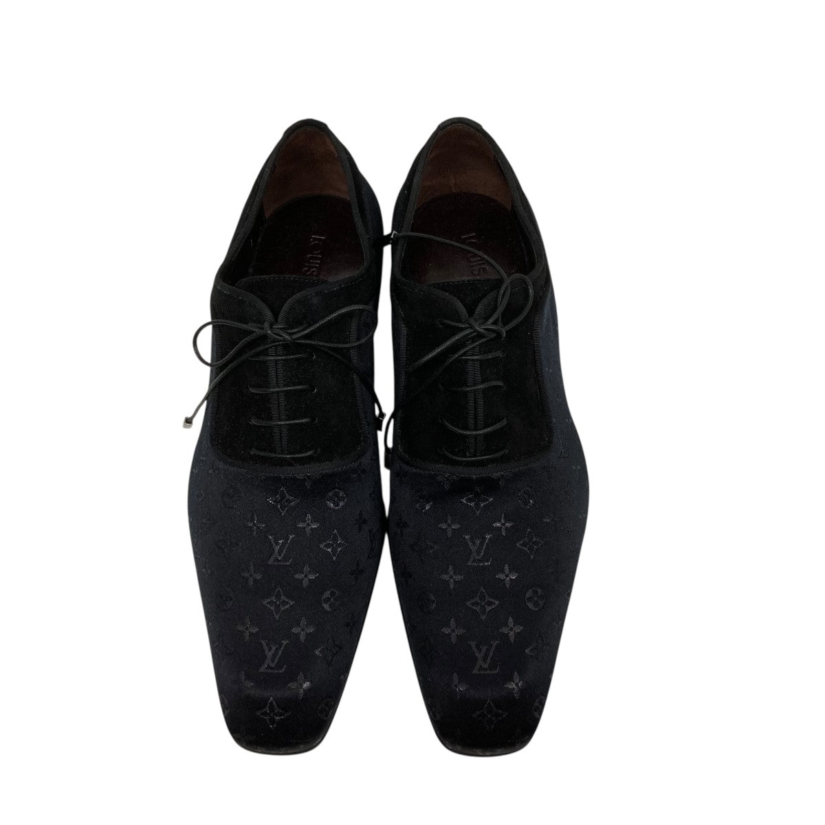 LOUIS VUITTON モノグラムサテンシューズ 古着・中古-6枚目のアイテム画像