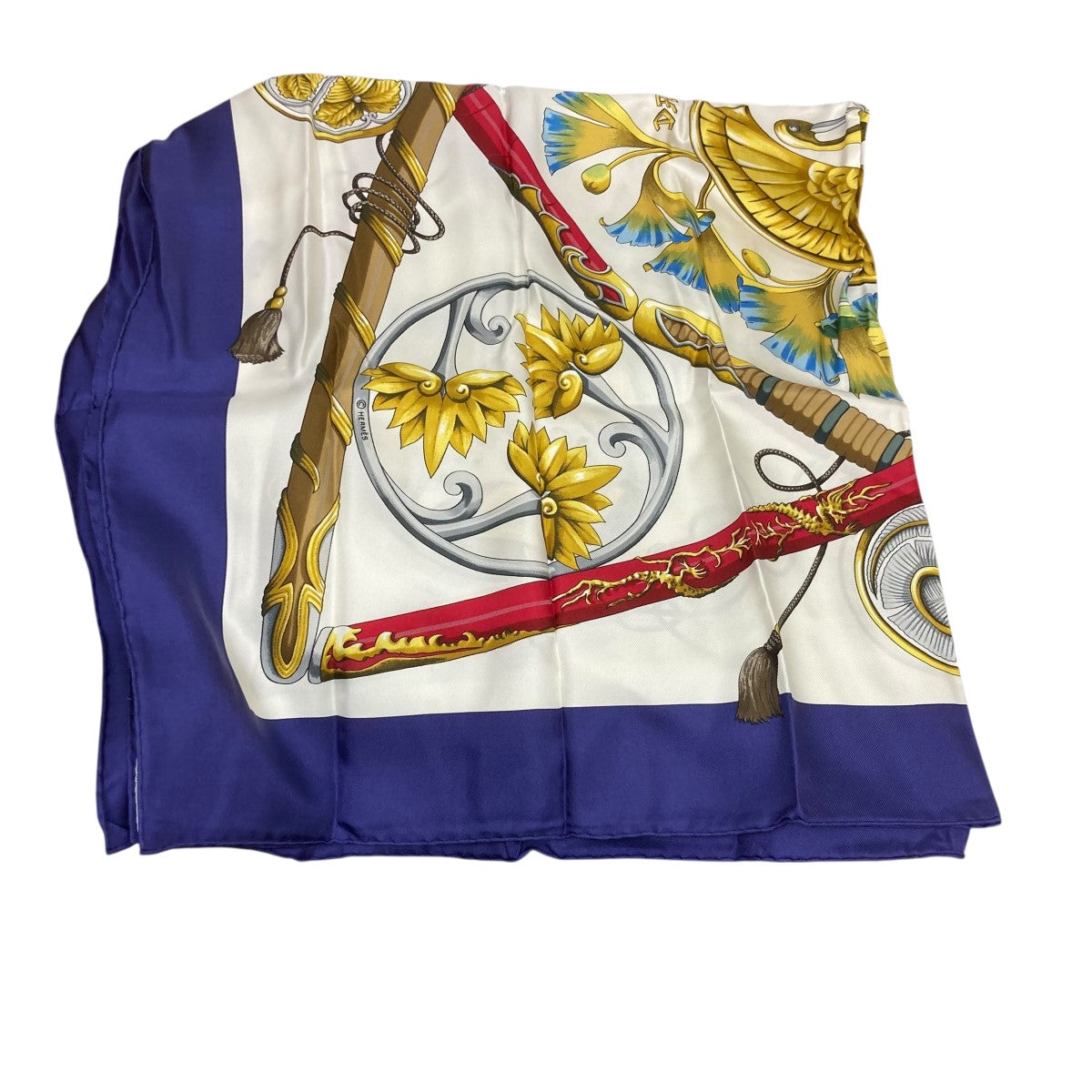 HERMES カレ90シルクスカーフ 古着・中古-4枚目のアイテム画像