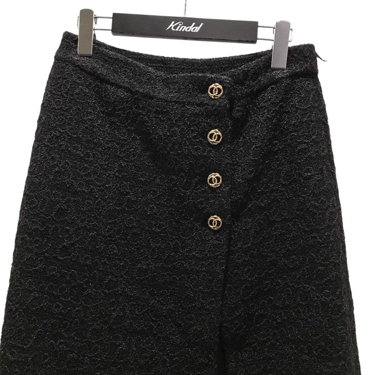 CHANEL ツイード切替スカートP75470V67152 古着・中古-3枚目のアイテム画像