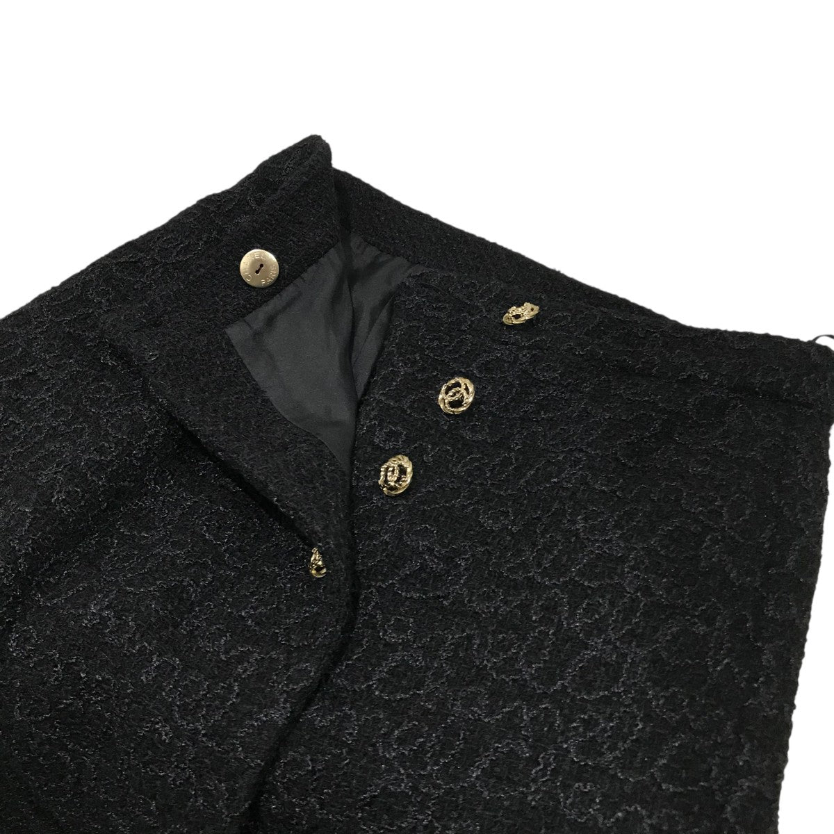 CHANEL ツイード切替スカートP75470V67152 古着・中古-5枚目のアイテム画像