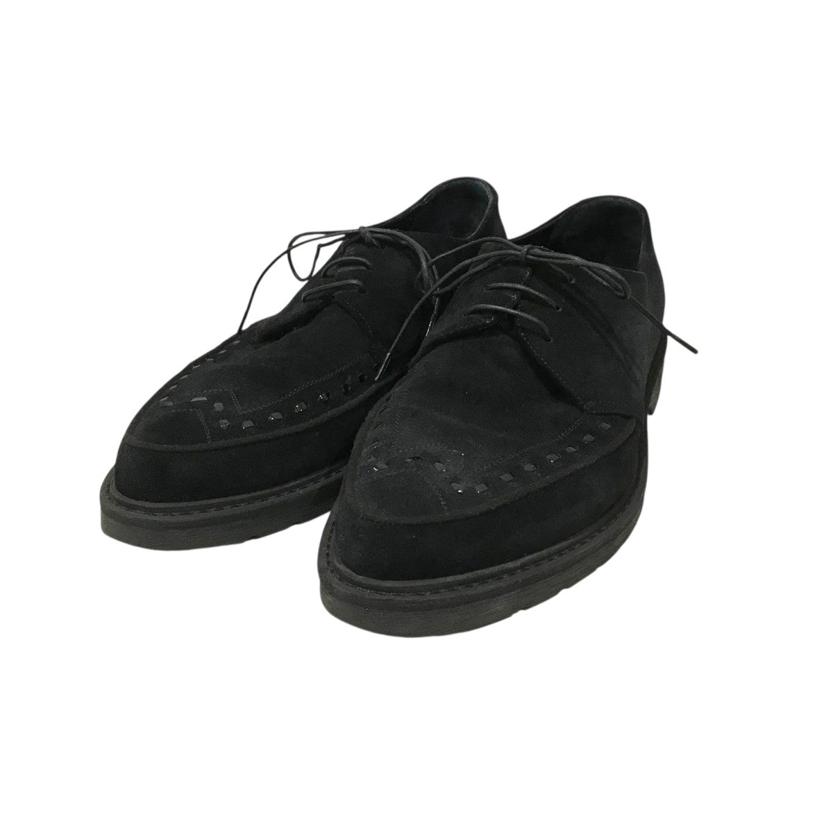 CELINE(セリーヌ) スウェードクリーパーシューズ ブラック サイズ 40