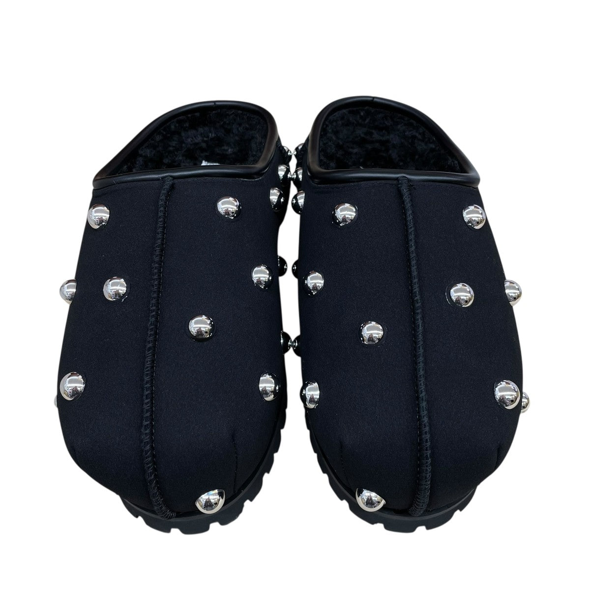 MAISON SPECIAL(メゾンスペシャル) Studs Mouton Sabot Shoesスタッズ