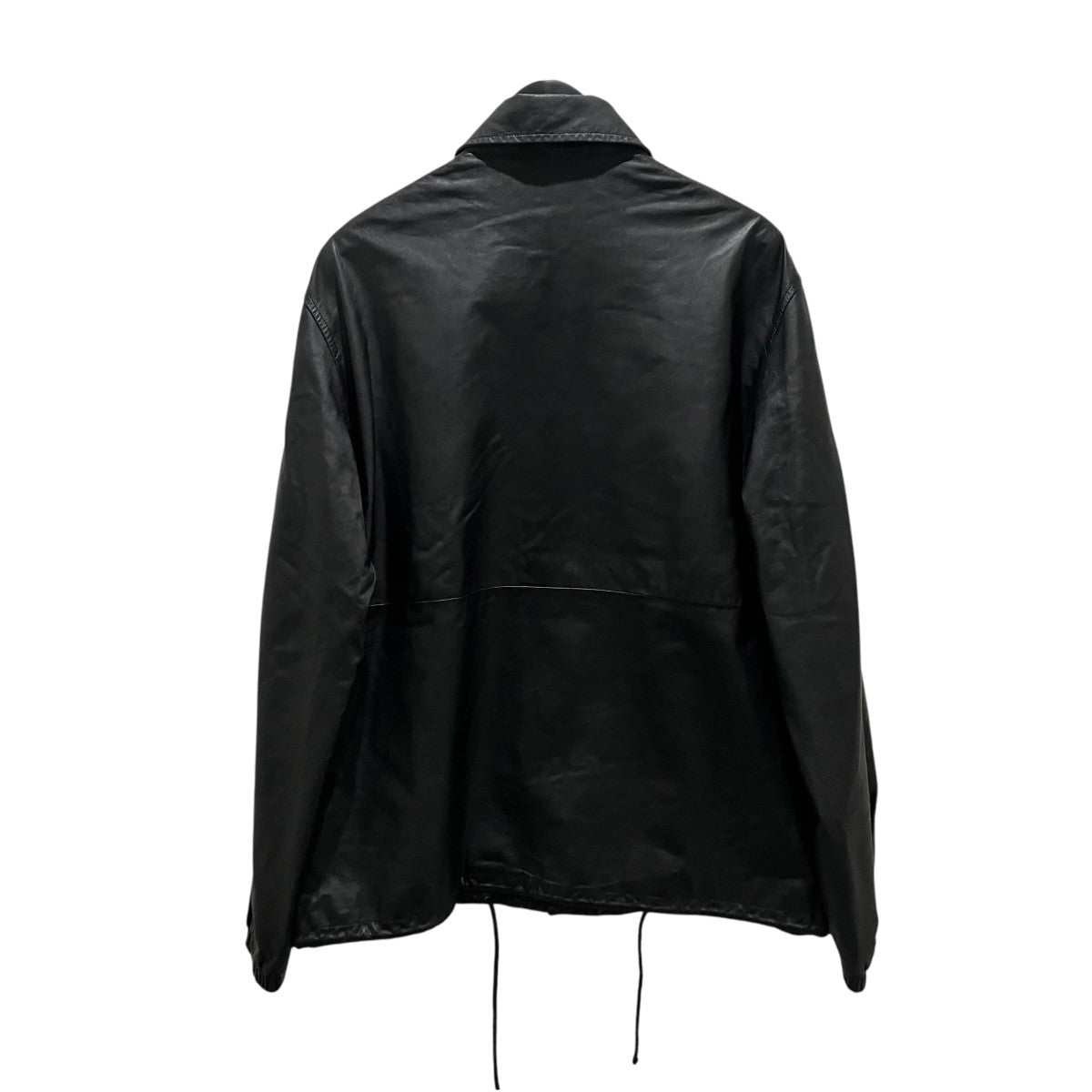 BALENCIAGA ソフトバッファロースキンレザージャケットレザーコーチジャケット626479 古着・中古-2枚目のアイテム画像