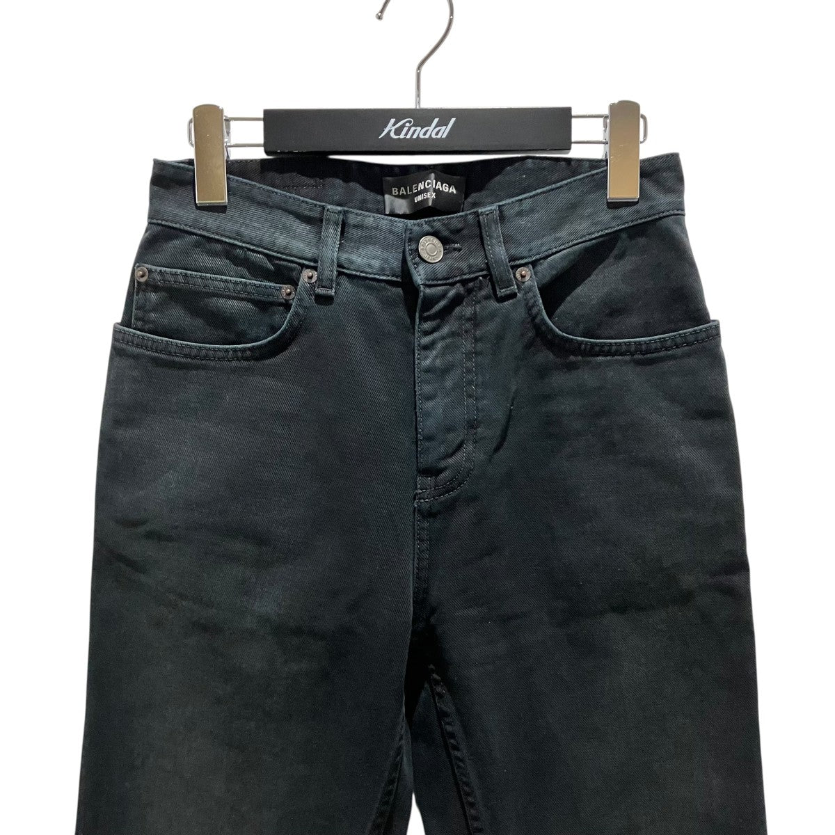 BALENCIAGA ブーツカットデニムパンツ751089 古着・中古-3枚目のアイテム画像