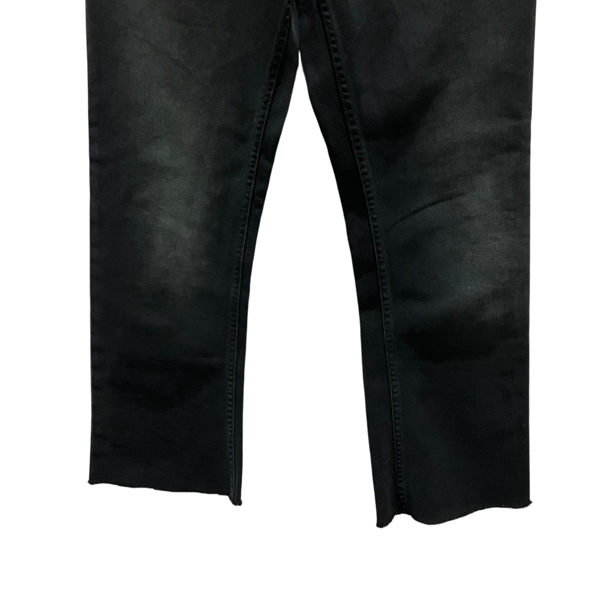 BALENCIAGA ブーツカットデニムパンツ751089 古着・中古-4枚目のアイテム画像