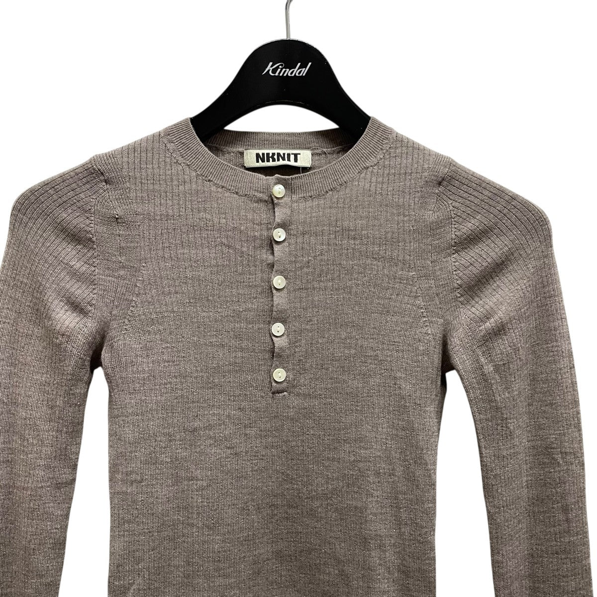 ヘンリーネックカットソーNKNIT23AW-N17
