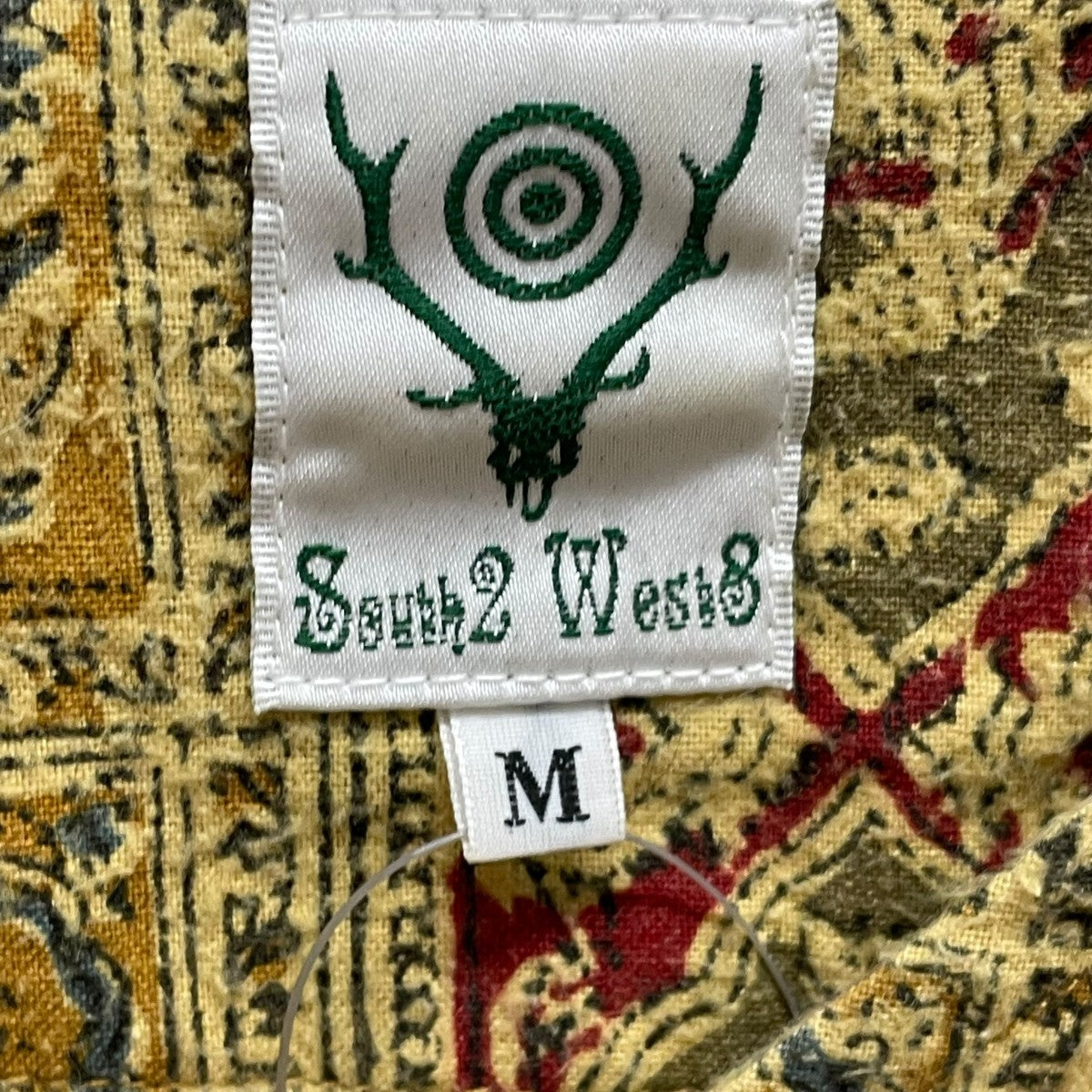 V Neck Army ShirtノーカラージャケットHM863