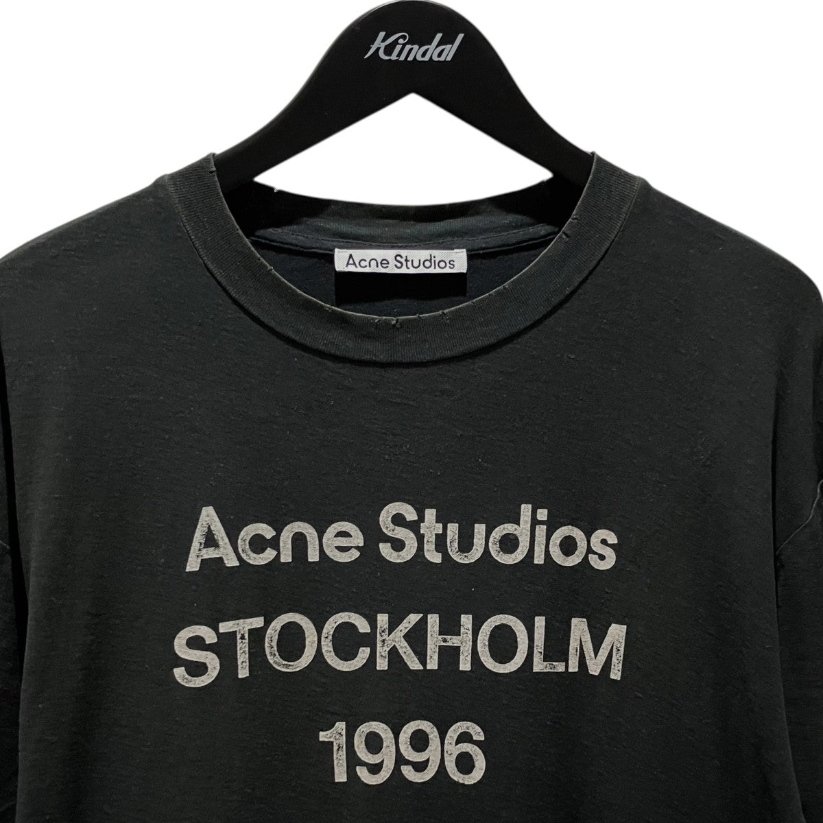 ACNE STUDIOS ダメージ加工半袖TシャツFN-UX-TSHI000013 古着・中古-3枚目のアイテム画像