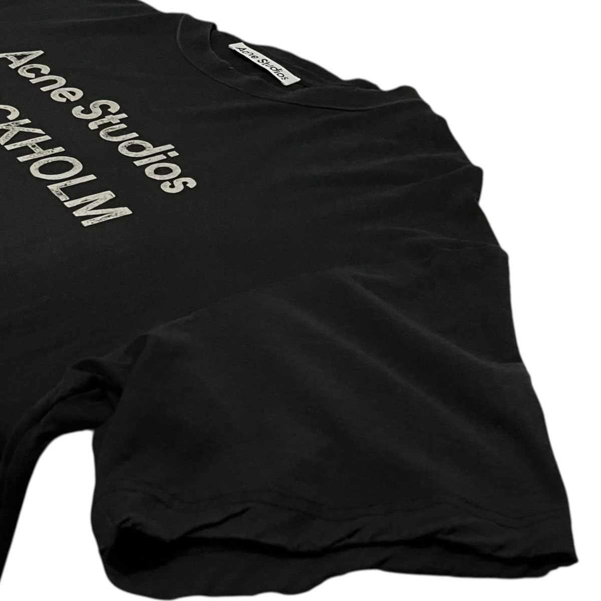 ACNE STUDIOS ダメージ加工半袖TシャツFN-UX-TSHI000013 古着・中古-5枚目のアイテム画像